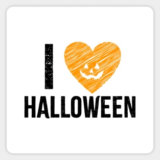 I Heart Halloween Magnet